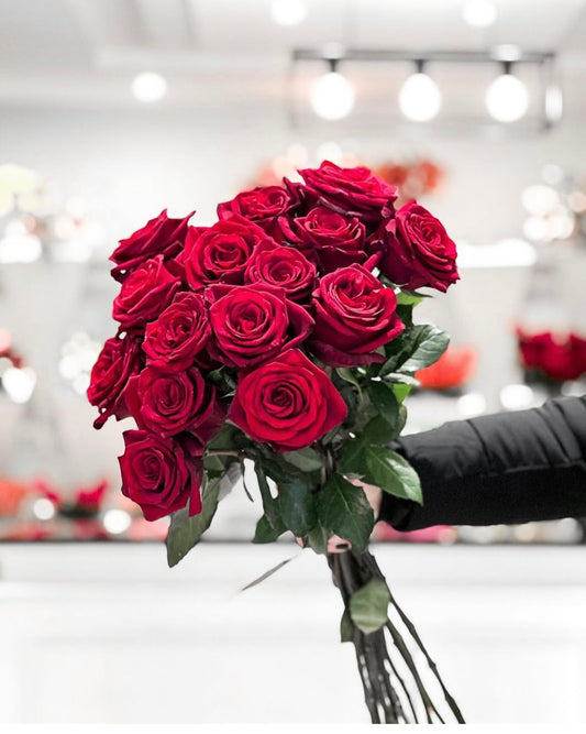 Hand bouquet - Red Roses